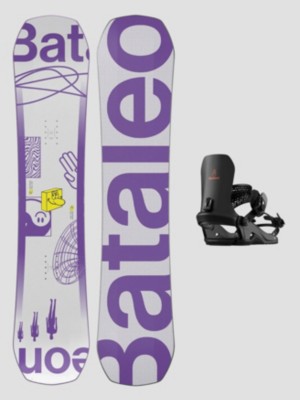 Bataleon Stuntwood + Fly M/L 2025 Kids Snowboard Set - buy